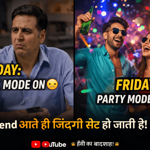 क्या आपकी जिंदगी भी Monday से Friday तक ऐसी ही बदलती है?